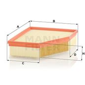 Mann C28037 Hava Filtresi