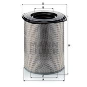 Mann C321500 Hava Filtresi