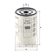 Mann PL270/7X Yakıt Filtresi