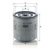 Mann W712/95 Yağ Filtresi
