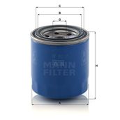 Mann W8017 Yağ Filtresi