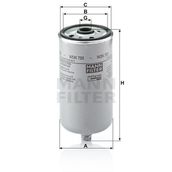 Mann WDK725 Yakıt Filtresi
