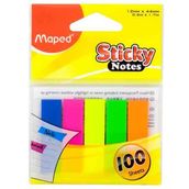 Maped 100 Etiket Sticky Notes 12x44 mm Ayraç
