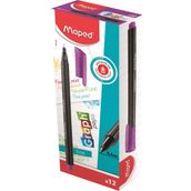 Maped 749108 Mor 12Lİ Keçe Uçlu Kalem
