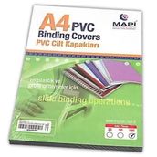 Mapi 160 Beyaz 100'lü Pvc Opak Micron Cilt Kapağı