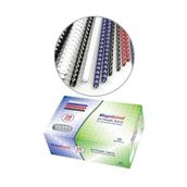 Mapibind 16 mm Kırmızı 100 Adet Plastik Spiral