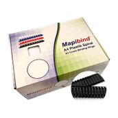 Mapibind 45 mm Siyah 50 Adet Plastik Spiral
