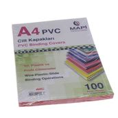 Mapibind A4 100'lü 160 M Kırmızı Kapak