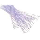 Mapicoil 4:1 25 mm Şeffaf 50 Adet 48 Lop Plastik Helezon Spiral