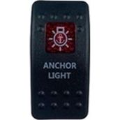 Marin Switch 3P On-Off 12-24V Kırmızı Deniz Feneri