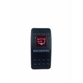 Marin Switch 3P On-Off 12-24V Kırmızı Macaratör