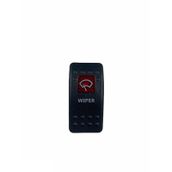 Marin Switch 3P On-Off 12-24V Kırmızı Silecek