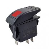 Marin Switch 3P On-Off 12-24V Kırmızı