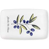 [marka] Olivos Dikdörtgen Servis Tabağı 31x20 cm OVS0015