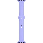Markacase Apple Watch Seri 4 5 6 Icin 40 Mm Slim Silikon Kordon Lila