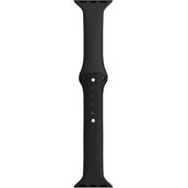 Markacase Apple Watch Seri 4 5 6 Icin 40 Mm Slim Silikon Kordon Siyah