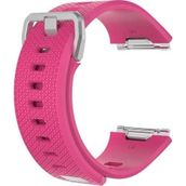 Markacase Fitbit Ionic Uyumlu Pembe Silikon Kordon