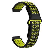 Markacase Garmin AppRoach S20 S5 S6 Uyumlu Delikli Sarı Siyah Kordon