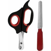Markapet Büyük Boy Törpülü 14 cm Kırmızı Kedi Köpek Tırnak Makası