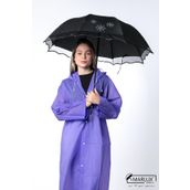 Marlux 709928 Kar Tanesi Taş İşlemeli Kadın Şemsiye