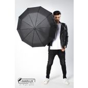 Marlux M21MAR1001MR001 Siyah Tam Otomatik 10 Tel Premium Lüx Erkek Şemsiye