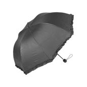 Marlux M21MAR246R001 Siyah Tam Bombeli Gizli Çiçek Desenli Kadın Şemsiye