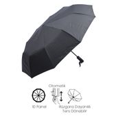 Marlux M21MAR801R01 Rüzgarda Kırılmayan Ekstra Güçlü Ekstra Dayanıklı Tam Otomatik Şemsiye