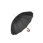 Marlux M21MARMPR1025R001 Siyah Ahşap Saplı 16 Çelik Telli Ultra Premium Lüks Erkek Baston Şemsiye
