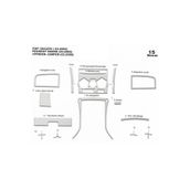 Marscockpitdesign Citroen Boxer Jumper Ducato Konsol-Torpido Kaplama 2002-2006 11 Parça