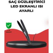 Marsilyan A Kalite Orijinal 2025 Isı Ayarlı Titanyum Seramik Plakalı Profesyonel Saç Düzleştirici - Renkli - 1