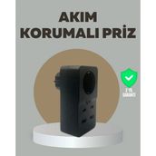 Marsilyan Akıllı Akım Dengelemeli Priz 2500W 4 USB Type C Çıkışlı