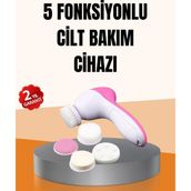 Marsilyan- Derin Temizleme ve Masaj Için 5 Başlıklı Yüz Cilt Bakım Aleti