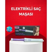 Marsilyan Elektriklenme Önleyici Saç Şekillendirici – Seramik Kaplama Maşa - Renkli - 1