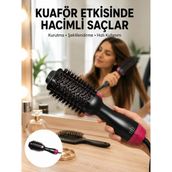 Marsilyan Fön Tarak 1200 W Saç Şekillendirici Saç Düzleştirici Saç Kurutma Yeni Nesil - 0 - Siyah