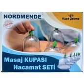 Marsilyan Hacamat Masaj Kupası 1239LI Set - Renkli