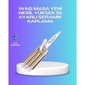 Marsilyan- Hızlı Isınan Şarjlı Saç Kıvırıcı Maşa