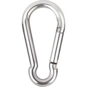 Marsilyan Karabina Yaylı Galvaniz Çelik 6X60 mm 2 Adet - Renkli - standart