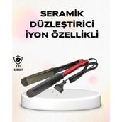 Marsilyan Profesyonel Titanyum Saç Düzleştirici – Ayarlanabilir Isı ve Hızlı Isınma ? - MCT8933-5494 - 1