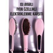 Marsilyan Saç Düzleştirici Tarak Isı Ayarlı Yıpranma Önleyici Düzleştirici Fön Tarak - MCT9797-8097 - 1