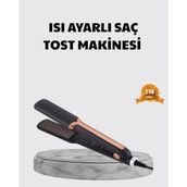 Marsilyan Tost Model Saç Şekillendirici Hızlı Isınan Isı Ayarlı Ieg - Renkli - 1