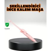 Marsilyan Yanma Önleyici Uçlu Profesyonel Saç Bukle Maşası - Renkli - 1