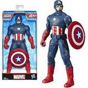 Marvel E5556-E5579 Captain America 24 cm Figür