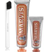 Marvis Ginger Mint 3'lü 85 ml + 25 ml Diş Macunu + Marvis Yumuşak Diş Fırçası
