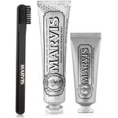 Marvis Smokers Whitening Mint 3'lü 85 ml + 25 ml Diş Macunu +Orta Sert Diş Fırçası