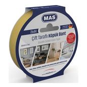 Mas 2644 25x5 mt Çift Taraflı Köpük Bant