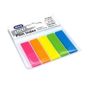 Mas Film İndex 12x45 mm Dikdörtgen 5 Renk Postit Ayraç
