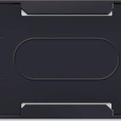 Mas Plastik Kart Muhafaza Kabı Dikey 54X86Mm Siyah (50 Li Paket)