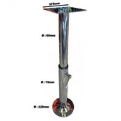 Masa Ve Koltuk Ayağı 2 Kademeli Krom 53-90cm Tekne, Yat Ve Karavan