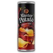 Master 160 gr Potato Acılı ve Baharatlı Patates Cips (3 adet)