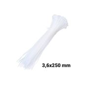 Master 3.6x250 mm Beyaz Kablo Bağı